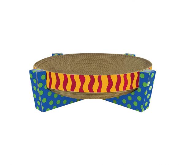 Іграшка дряпалка д/котів Петстейджес кругла арт pt394