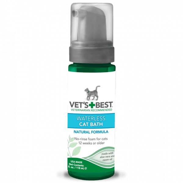 VET`S BEST Waterless Cat Bath 118 мл