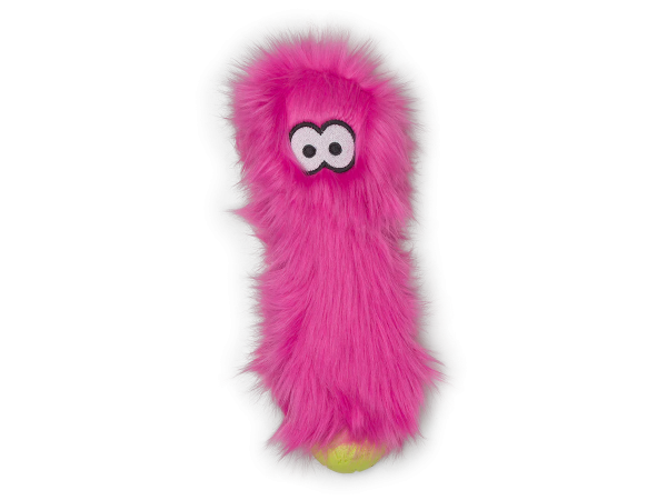 Іграшка пищалка д/собак Custer Hot Pink/Кастер пухнастий рожевий 26см