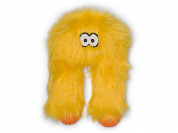 Іграшка пищалка д/собак Wilson Lemon/Вілсон пухнастий лимонний