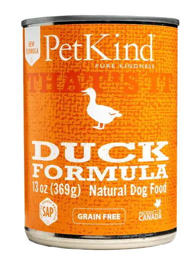 PETKIND ДАК ФОРМУЛА консерва монопротеїн д/собак з качкою 369 г