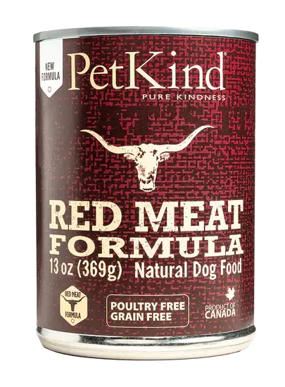 PETKIND РЕД МІТ ФОРМУЛА консерва д/собак з яловичиною/рубцем/ягням 369 г