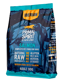 PRIMAL SPIRIT IBERIAN SALMON DOG FOOD/Повнораціонний корм д/собак Іберіан Салмон 1кг