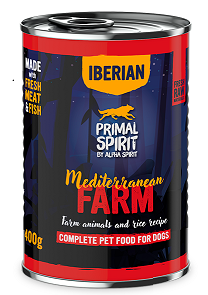 PR. SP. MEDITERRANEAN FARM WET DOG FOOD/Консерва д/собак Медітерраніан Фарм 400г