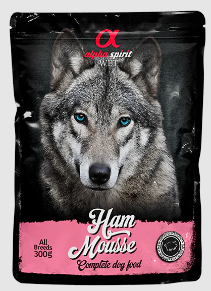 ALPHA SPIRIT POUCH HAM DOG/Вологий корм д/собак Хем 300г