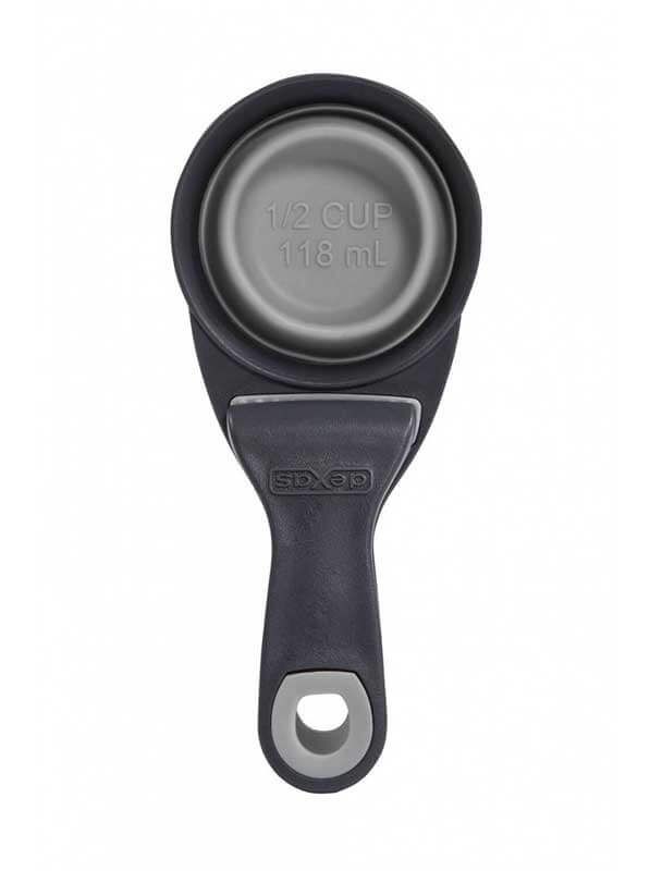 DEXAS Мірний стакан складний на кліпсі Кліп Скуп малий 120 мл (св-сір)