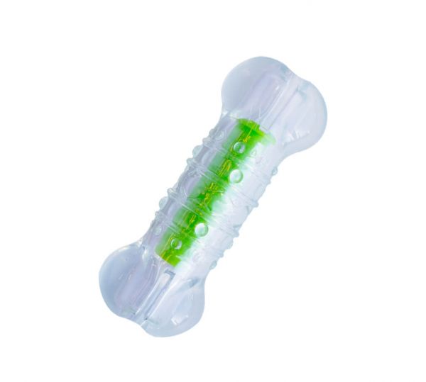 Іграшка д/собак Петстейджес Кранчкор Хрустка кістка проз.-зел. міні арт. pt263