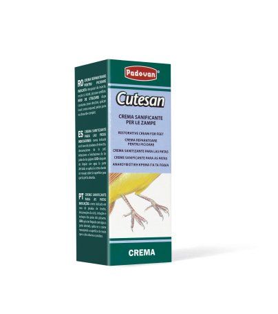 Cutesan відновлюючий крем для лап птахів Падован Кутесан 2 мл