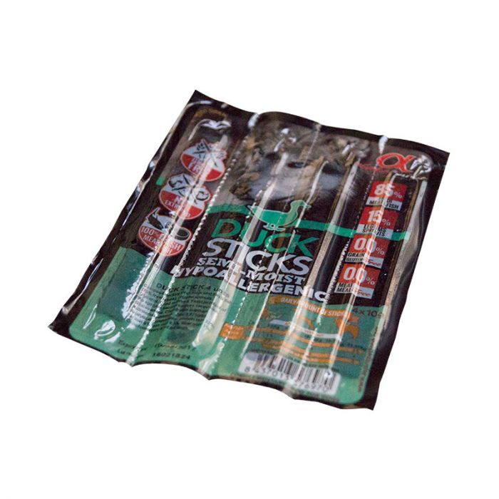 AS DOG Sticks Duck (н/в ласощі з качки, палички 4шт) 40г (х16)