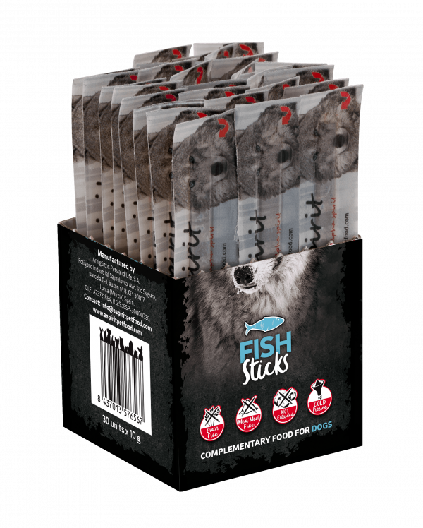 AS DOG Sticks Fish (н/в ласощі з риби, палички 30шт) 300г (х56)