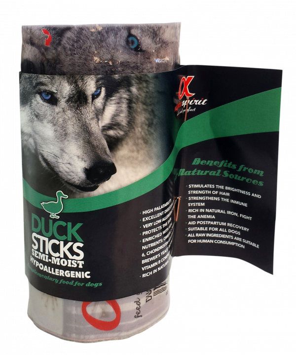 AS DOG Sticks Duck (н/в ласощі з качки, палички 16шт) 160г (х12)