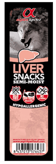 AS DOG Snacks Liver (н/в ласощі з печінки, кубики) 35г (х16)