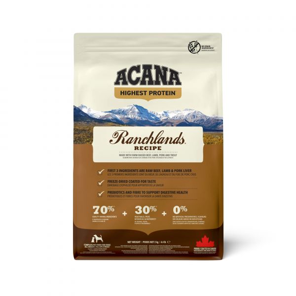 ACANA RANCHLANDS DOG RECIPE 2.0KG