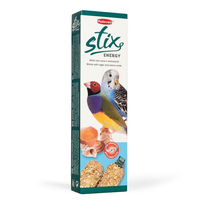 Stix energy cocor/es/Ласощі Стікс д/хвил. папуг, амадинів Падован Енерджи 80 г