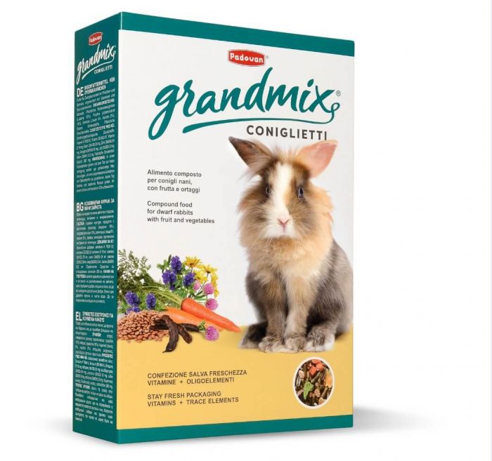 GrMix coniglietti 850g/Корм д/дек. кролів Падован ГрандМікс Коніглієтті 850г