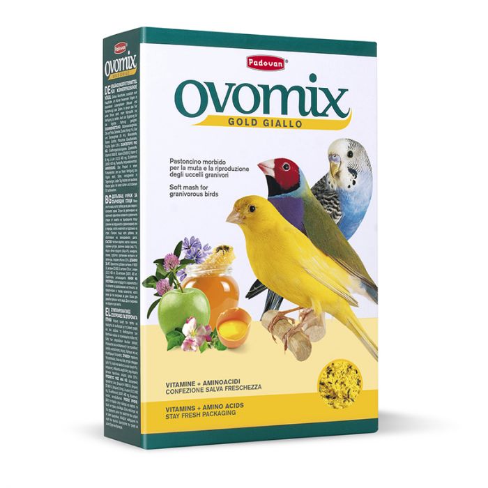 Ovomix gold giallo 300g/Корм для птахів Падован Овомікс голд гіялло 300г