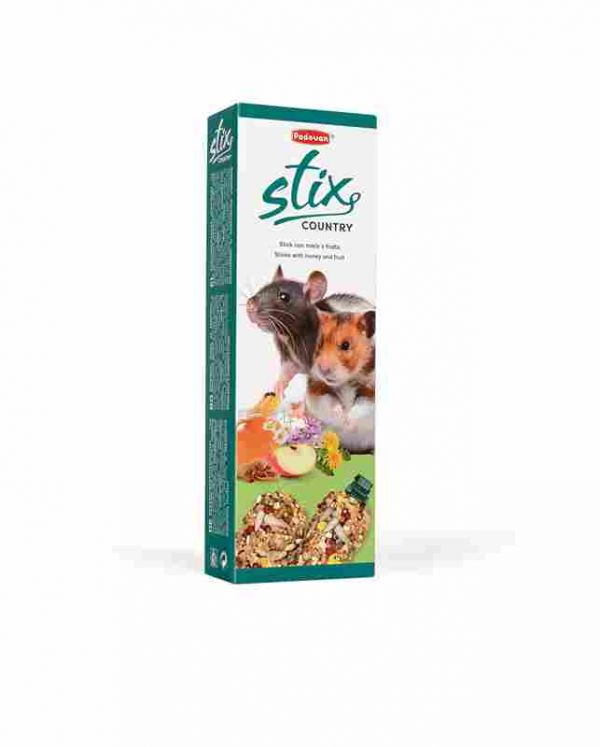 Stix country cric/sc/Ласощі Стікс д/хом'яків, щурів Падован Кантрі 100г