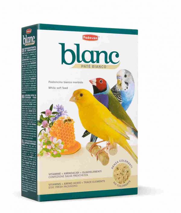 Blanc patee 300g/Корм д/зерноїдних птахів Падован Блан пате 300г