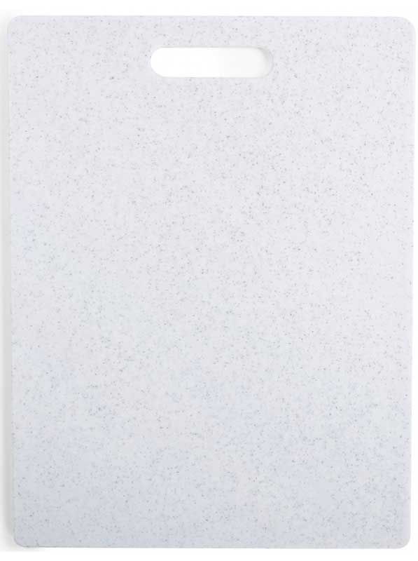 DEXAS Дошка для нарізання та сервірування ПоліФібер Кокосова 28х37см (білий) 6шт/пак