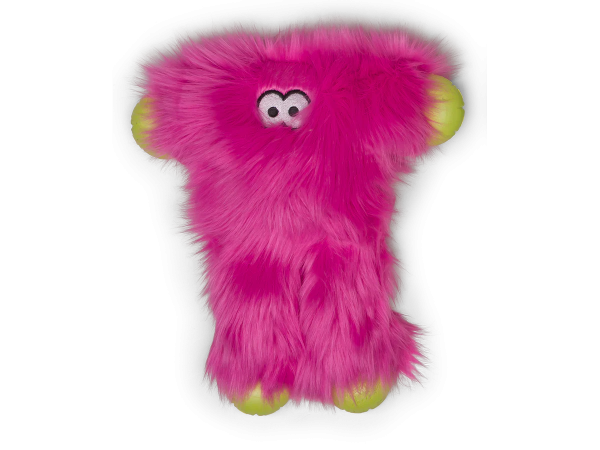 Іграшка пищалка д/собак Peet Hot Pink/Піт пухнастий рожевий