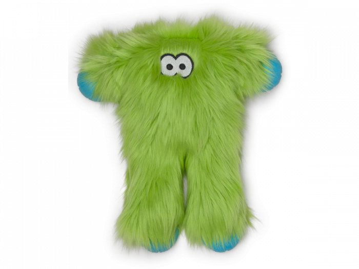 Іграшка пищалка д/собак Peet Lime/Піт пухнастий лаймовий