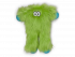 Іграшка пищалка д/собак Peet Lime/Піт пухнастий лаймовий