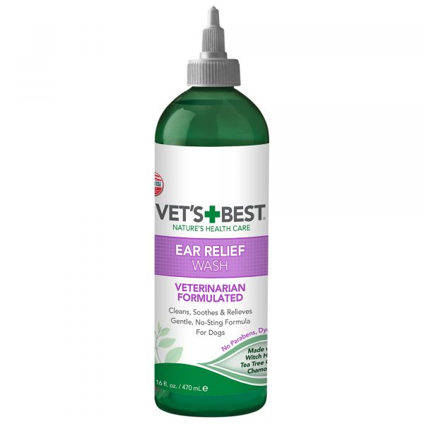 VET`S BEST Ear Relief Wash 473 мл