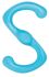 Іграшка для собак Bumi Small Aqua/Бумі S-подібна мала блакит. 21см