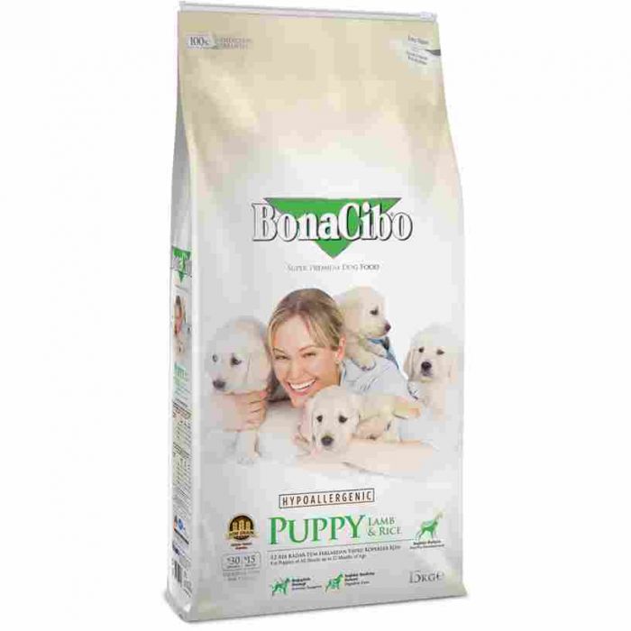 BonaCibo Puppy Lamb&Rice 15 kg