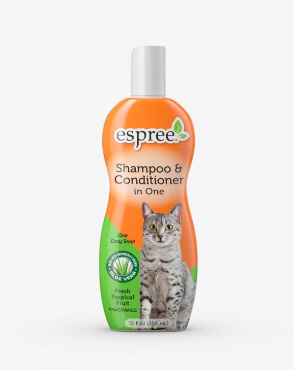 ESPREE Shampoo'N Conditioner In One for Cats 355 мл