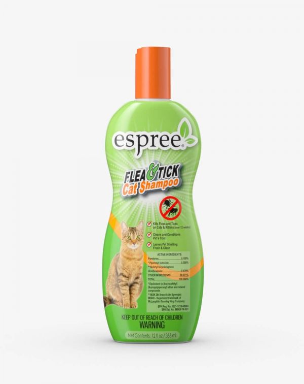ESPREE Flea&Tick Shampoo for Cats 355 мл