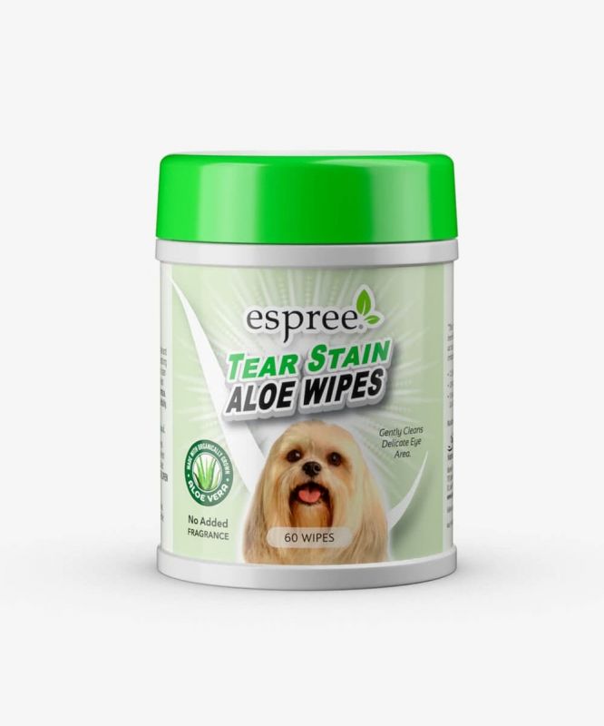 ESPREE Aloe Tear Stain Wipes 60шт