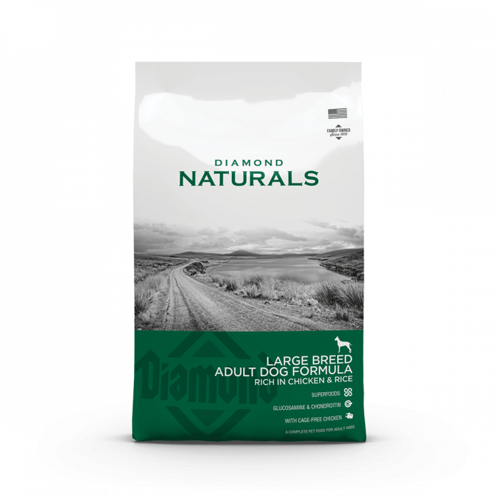 Diamond Naturals Adult Large Breed Chicken&Rice 15kg