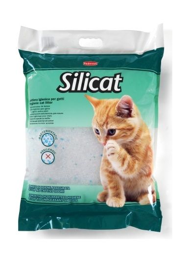 Silicat 6,8 кг/16 л наповн. сілікагель д/кот туал Сілікат