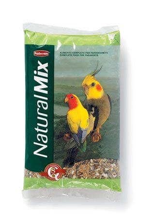 NatMix parrocchetti 850g/Корм д/сер. папуг Падован НатуралМікс Паррочетті 850г