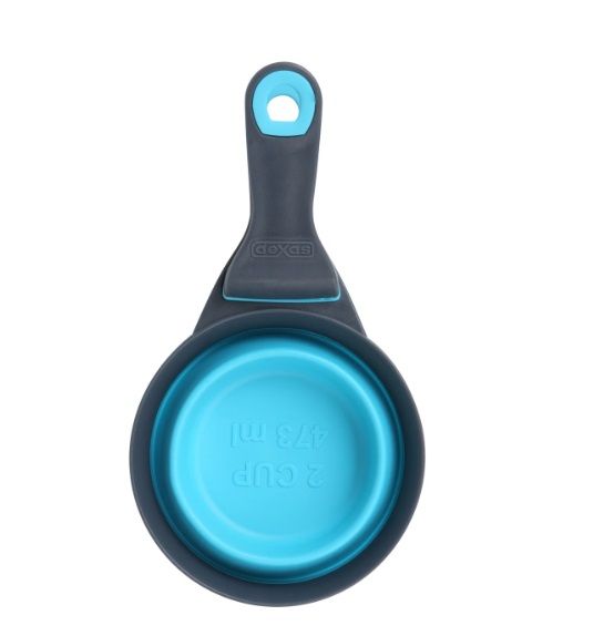 DEXAS Мірний стакан складний на кліпсі Кліп Скуп великий 480 мл (блак.)