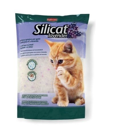 Silicat Lavender 2,2 кг/5 л наповн. сілікагель д/кот туал Сілікат Лаванда
