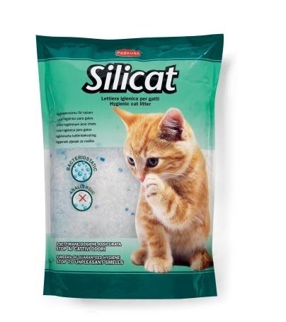 Silicat 2,2 кг/5 л наповн. сілікагель д/кот туал Сілікат