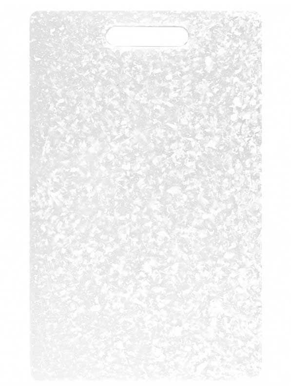 DEXAS Дошка для нарізання Полі Граніт пластикова 28х37см (білий граніт) 6шт/пак