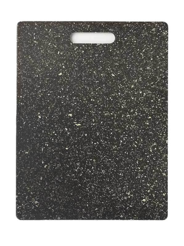 DEXAS Дошка для нарізання Хеві Граніт пластикова 22х28см (сірий граніт) 6шт/пак