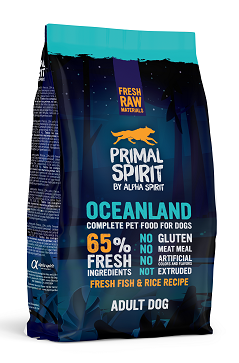PRIMAL SPIRIT OCEANLAND DOG FOOD/Повнораціонний корм д/собак Океанленд 1кг