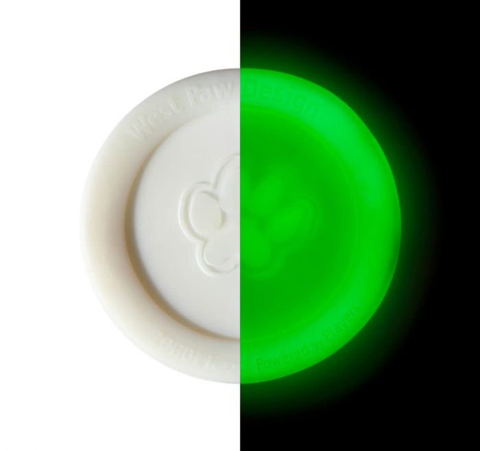 Іграшка для собак Zisc Small Glow/Зіск фрісбі мала світна 17см