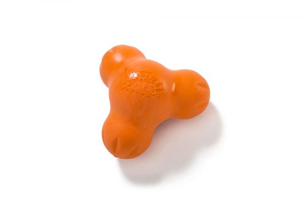 Іграшка для собак Tux Small Tangerine/Тукс д/ласощів малий оранжевий 10см