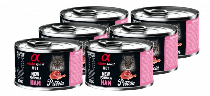 Альфа Спіріт Хем Едалт Кет консерва д/котів 6 шт х200г
