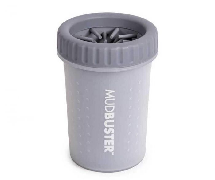 DEXAS МадБустер лапомийка для собак середня (світло-сіра)