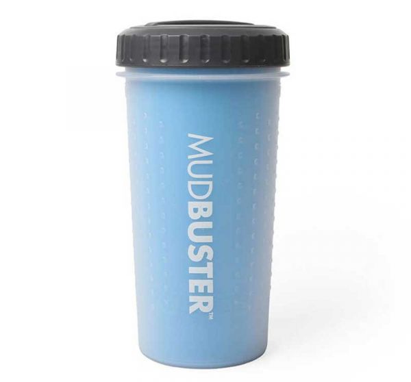 DEXAS МадБустер лапомийка д/собак велика з кришкою (блакит.)