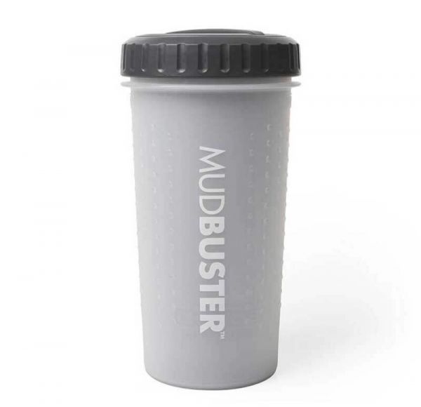 DEXAS МадБустер лапомийка д/собак велика з кришкою (св-сіра)