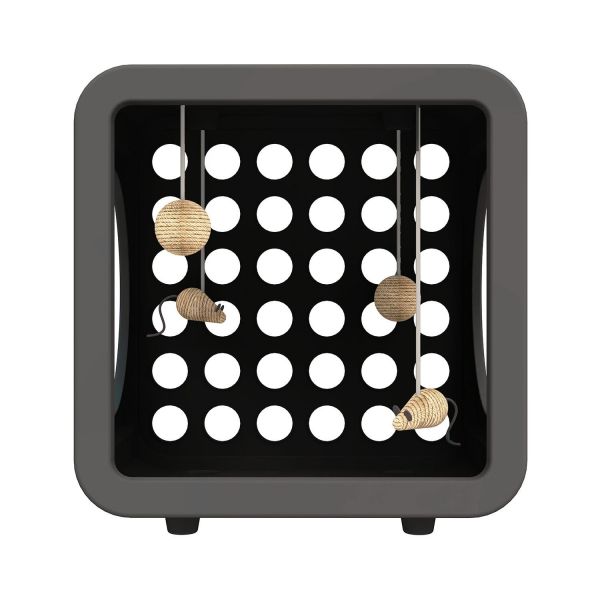 Кубик д/відпочинку котів Джоллі Петс Кітті Каса Бедрум темно-сірий арт KKR108