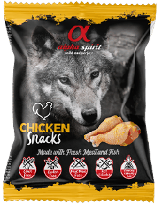 AS DOG Snacks Chicken (н/в ласощі з курятини, кубики) 50г (х24)