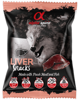 AS DOG Snacks Liver (н/в ласощі з печінки, кубики) 50г (х24)